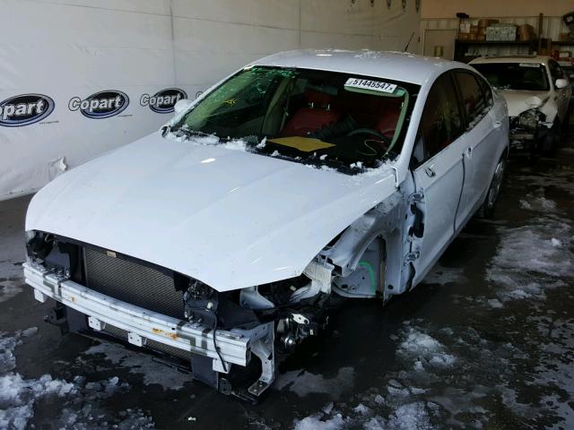 3FA6P0H75DR119682 - 2013 FORD FUSION SE WHITE photo 2