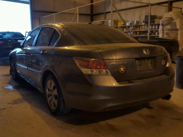 1HGCP268X8A005747 - 2008 HONDA ACCORD EXL GRAY photo 3