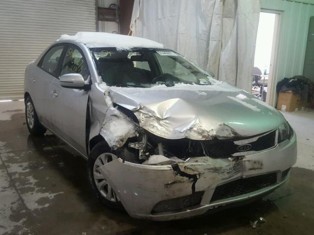 KNAFU4A26C5609877 - 2012 KIA FORTE EX SILVER photo 1