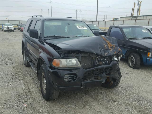 JA4LS21H82J059828 - 2002 MITSUBISHI MONTERO SP BLACK photo 1