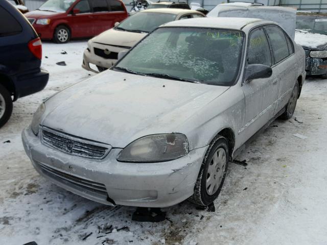 2HGEJ6613YH556964 - 2000 HONDA CIVIC BASE GRAY photo 2
