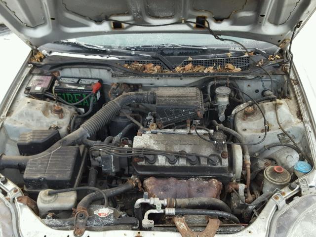 2HGEJ6613YH556964 - 2000 HONDA CIVIC BASE GRAY photo 7