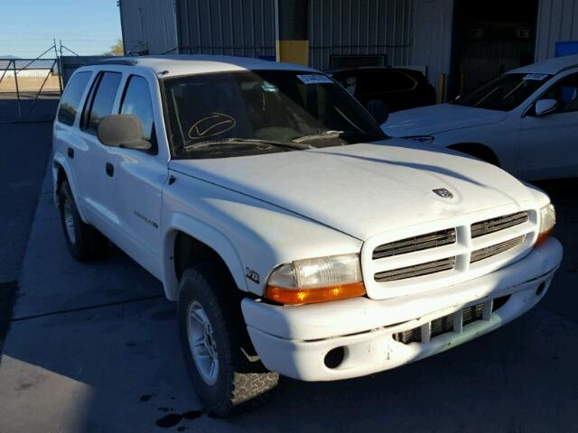 1B4HS28Y4WF129462 - 1998 DODGE DURANGO WHITE photo 1