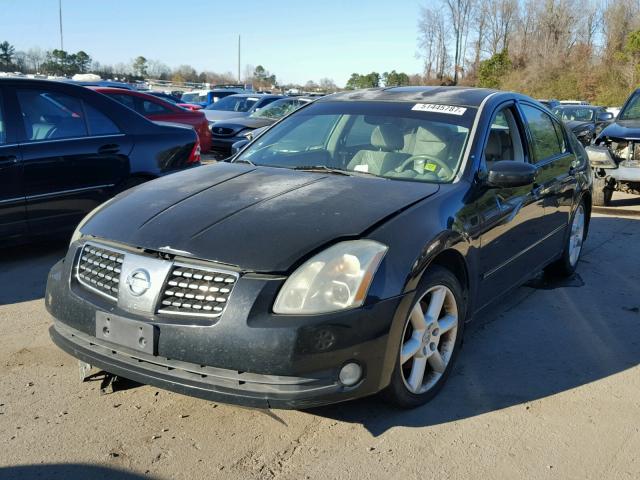 1N4BA41E25C848965 - 2005 NISSAN MAXIMA SE BLACK photo 2