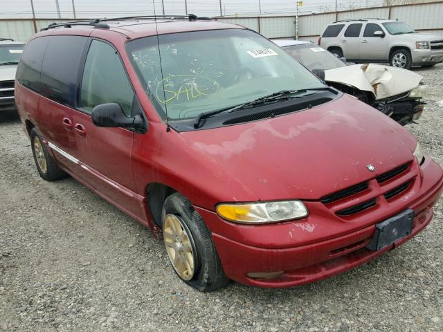 1B4GP54L3TB501322 - 1996 DODGE GRAND CARA RED photo 1