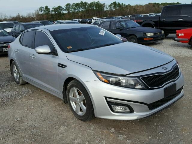 5XXGM4A75FG436730 - 2015 KIA OPTIMA LX SILVER photo 1