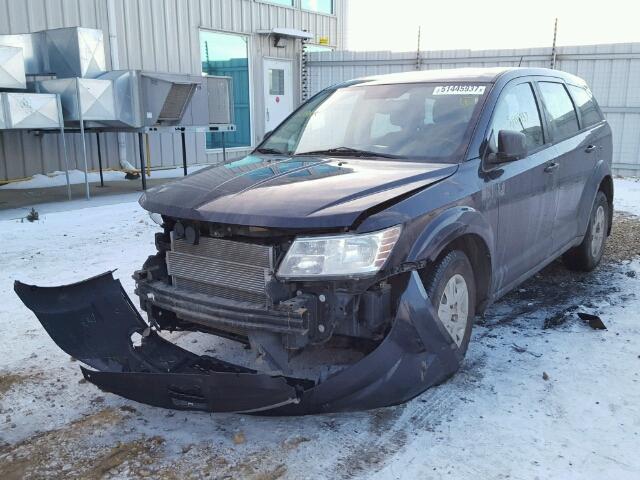 3D4PG4FB7BT547785 - 2011 DODGE JOURNEY EX BLACK photo 2