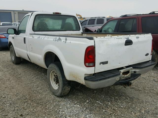 1FDNF20L43ED09581 - 2003 FORD F250 SUPER WHITE photo 3