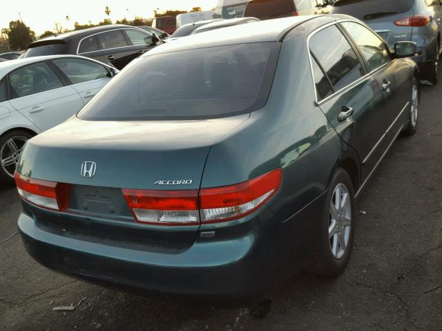 1HGCM66583A042729 - 2003 HONDA ACCORD GREEN photo 4