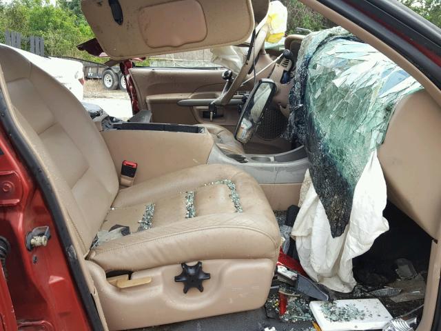 1FMZU67E92UC88690 - 2002 FORD EXPLORER S RED photo 5