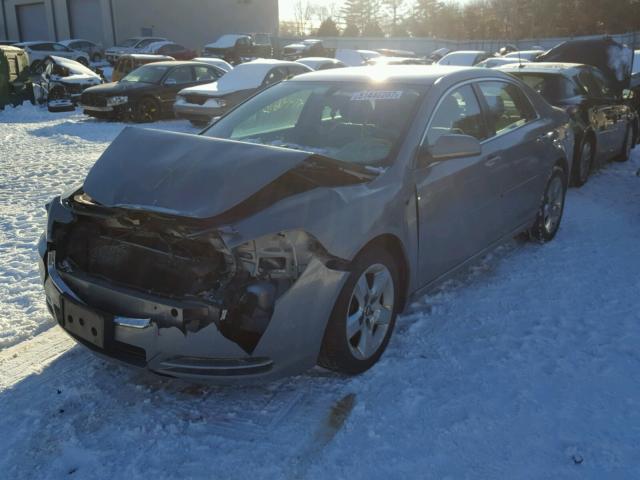 1G1ZH57B88F177708 - 2008 CHEVROLET MALIBU 1LT SILVER photo 2