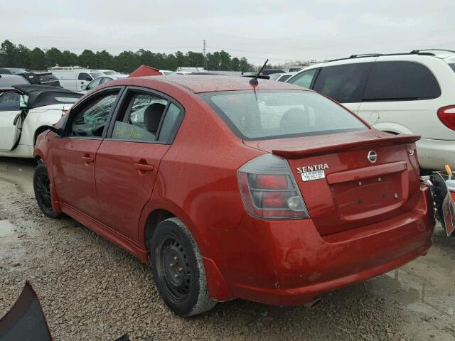 3N1AB6AP2BL709440 - 2011 NISSAN SENTRA 2.0 RED photo 3