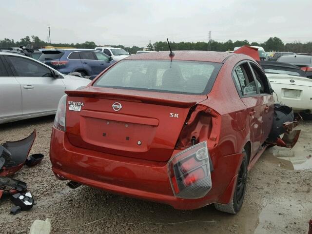 3N1AB6AP2BL709440 - 2011 NISSAN SENTRA 2.0 RED photo 4