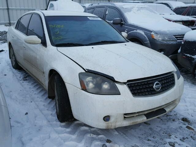 1N4AL11D45C172160 - 2005 NISSAN ALTIMA S WHITE photo 1