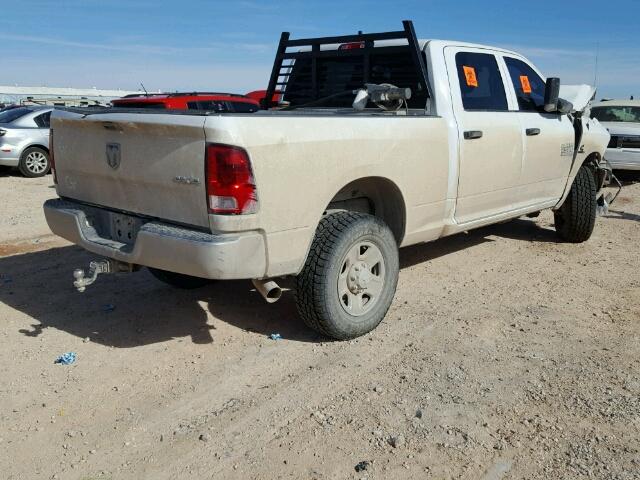3C6UR5CL4EG320796 - 2014 RAM 2500 ST WHITE photo 4