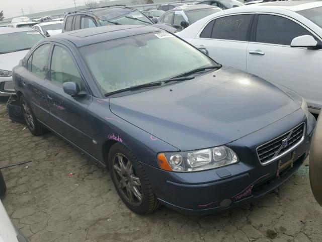 YV1RS592752480594 - 2005 VOLVO S60 2.5T BLUE photo 1