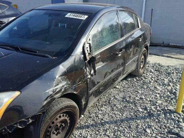 3N1AB61E79L649390 - 2009 NISSAN SENTRA 2.0 BLACK photo 9