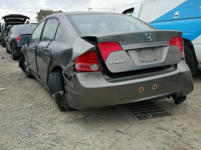 1HGFA16888L097549 - 2008 HONDA CIVIC EX Boz foto 3