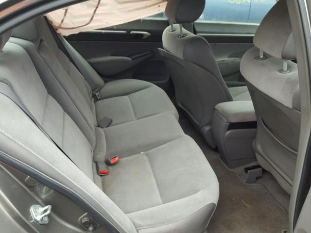 1HGFA16888L097549 - 2008 HONDA CIVIC EX Boz foto 6