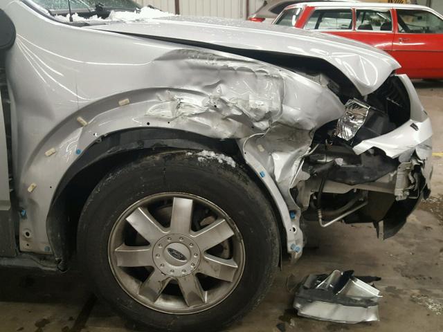 1FMZK04165GA65546 - 2005 FORD FREESTYLE SILVER photo 9