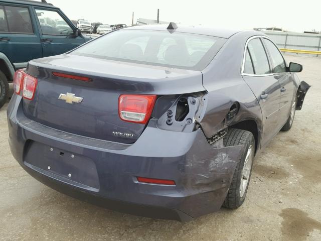 1G11B5SA5DF187507 - 2013 CHEVROLET MALIBU LS BLUE photo 4
