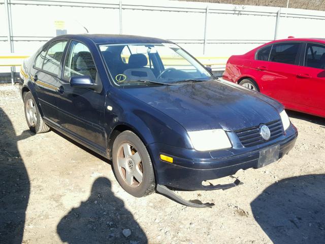 3VWSC29MXYM086697 - 2000 VOLKSWAGEN JETTA GLS BLUE photo 1