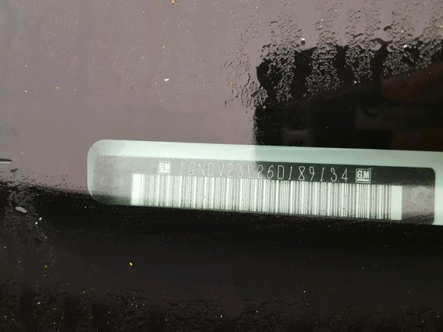 1GNDV23L26D189134 - 2006 CHEVROLET UPLANDER L 白色 照片 10