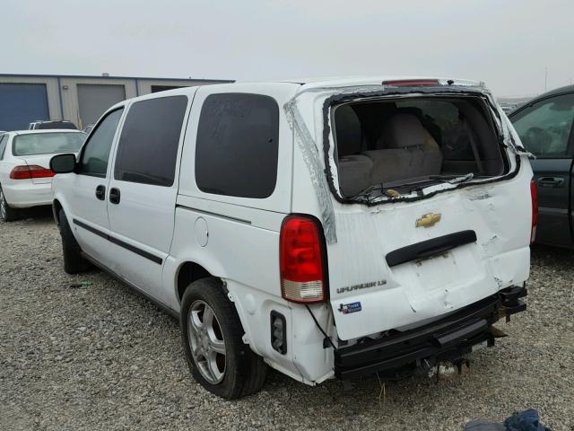 1GNDV23L26D189134 - 2006 CHEVROLET UPLANDER L WHITE photo 3