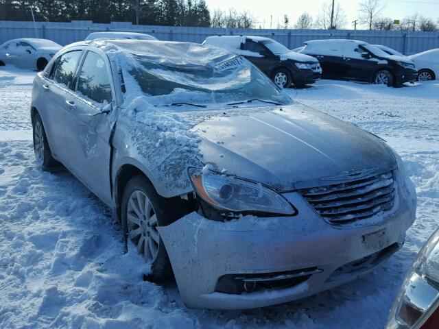 1C3CCBBB0CN101419 - 2012 CHRYSLER 200 TOURIN SILVER photo 1