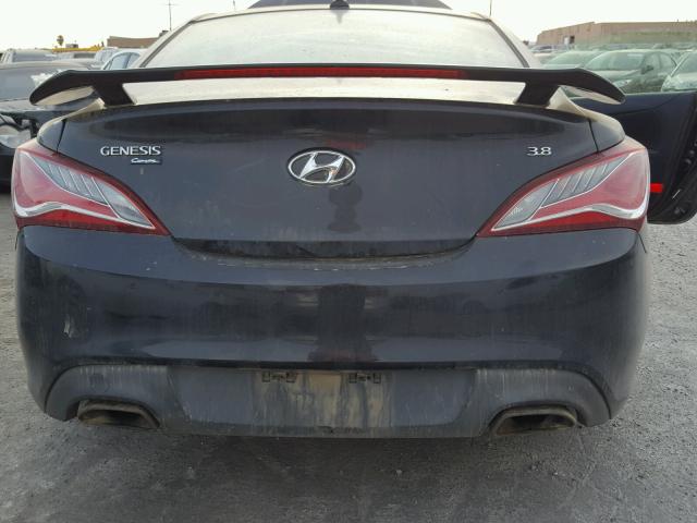 KMHHU6KJ8DU082781 - 2013 HYUNDAI GENESIS CO BLACK photo 10