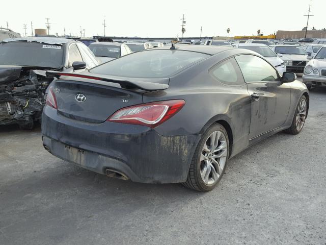 KMHHU6KJ8DU082781 - 2013 HYUNDAI GENESIS CO BLACK photo 4