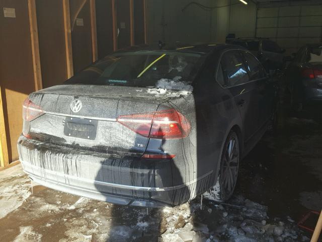 1VWDT7A36HC017709 - 2017 VOLKSWAGEN PASSAT R-L BLACK photo 4