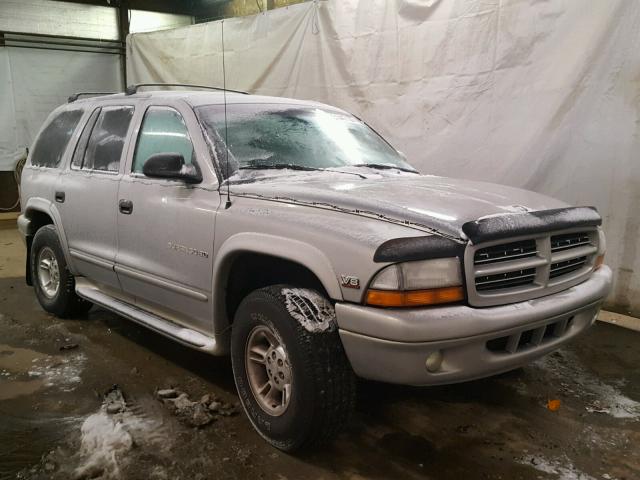 1B4HS28N6YF181894 - 2000 DODGE DURANGO SILVER photo 1