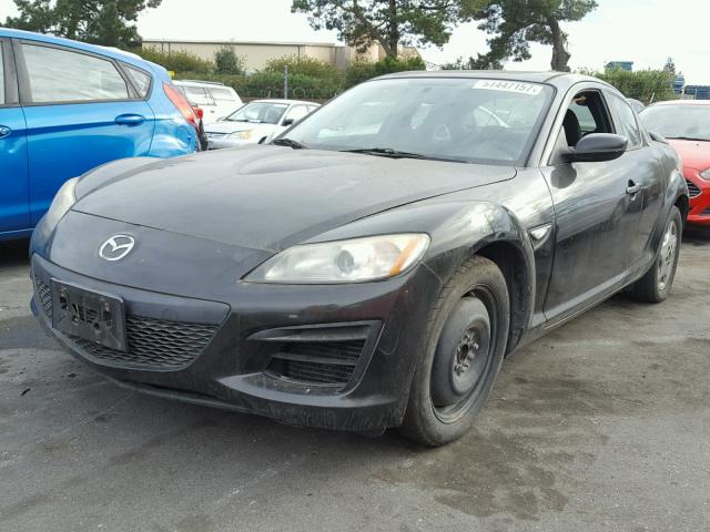 JM1FE1CM5A0404722 - 2010 MAZDA RX8 BLACK photo 2