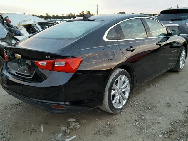 1G1ZB5ST8GF179331 - 2016 CHEVROLET MALIBU LS შავი ფოტო 4
