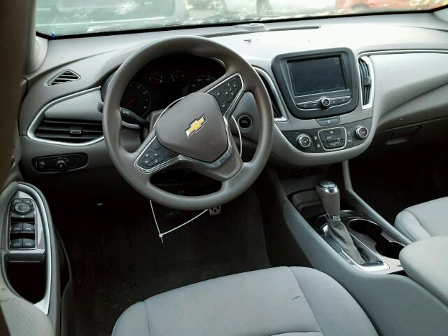 1G1ZB5ST8GF179331 - 2016 CHEVROLET MALIBU LS შავი ფოტო 9