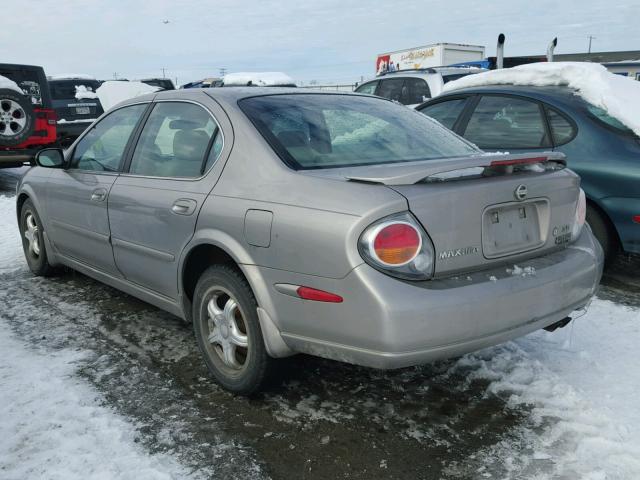 JN1DA31D72T453523 - 2002 NISSAN MAXIMA BEIGE photo 3