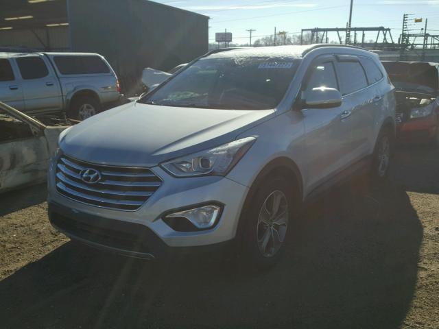 KM8SNDHF1EU060777 - 2014 HYUNDAI SANTA FE G GRAY photo 2