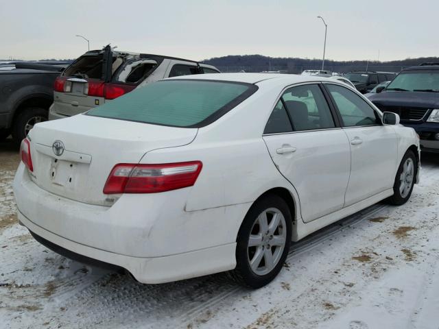 4T1BE46K17U717404 - 2007 TOYOTA CAMRY NEW WHITE photo 4