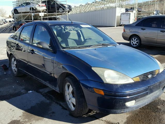 1FAFP38313W195815 - 2003 FORD FOCUS ZTS BLUE photo 1