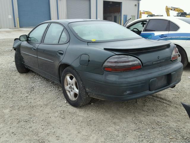 1G2WK52J11F108931 - 2001 PONTIAC GRAND PRIX GREEN photo 3