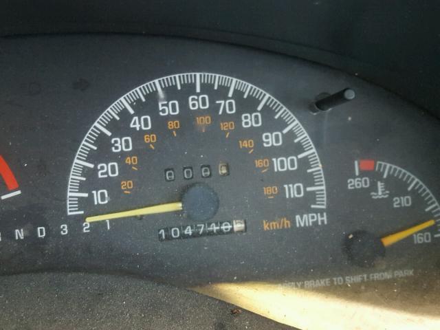 1G2WK52J11F108931 - 2001 PONTIAC GRAND PRIX GREEN photo 8