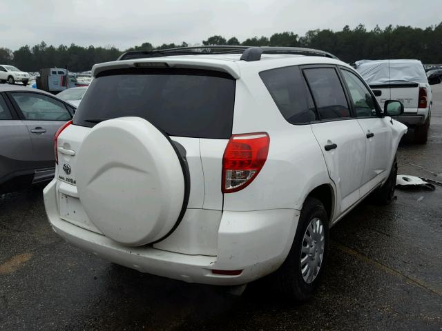 JTMZD33V765021850 - 2006 TOYOTA RAV4 WHITE photo 4