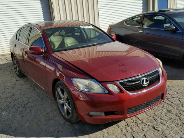 JTHBN96S865008798 - 2006 LEXUS GS GENERAT RED photo 1