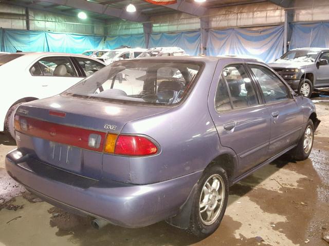 3N1AB41D6XL107397 - 1999 NISSAN SENTRA BAS BLUE photo 4