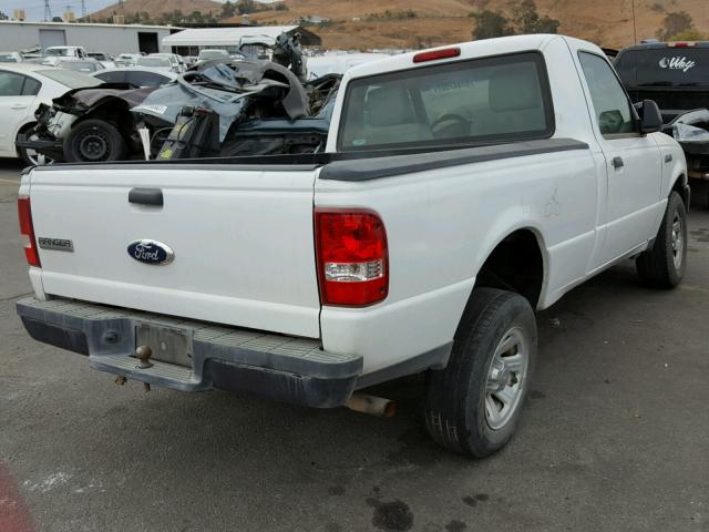 1FTKR1AD0APA06671 - 2010 FORD RANGER WHITE photo 4