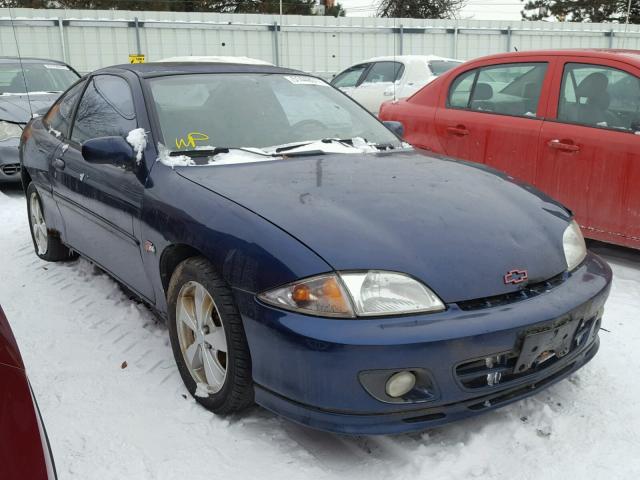 1G1JH12TX27175322 - 2002 CHEVROLET CAVALIER Z BLUE photo 1