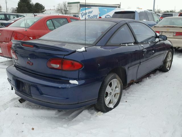 1G1JH12TX27175322 - 2002 CHEVROLET CAVALIER Z BLUE photo 4