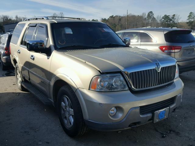 5LMFU28R74LJ15138 - 2004 LINCOLN NAVIGATOR TAN photo 1