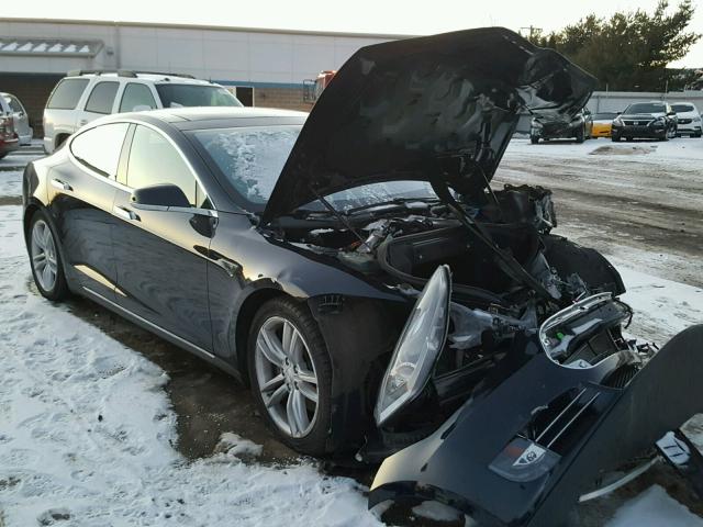 5YJSA1CN0CFP01520 - 2012 TESLA MODEL S BLACK photo 1